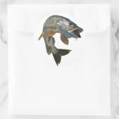 Sticker Rond Chasseur de mousseux 7 (Sac)