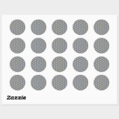 Sticker Rond Chat (Feuille)