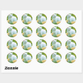 Sticker Rond chat (Feuille)