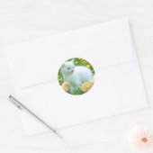 Sticker Rond chat (Enveloppe)