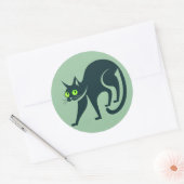 Sticker Rond Chat (Enveloppe)