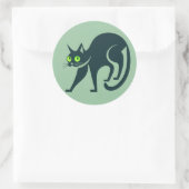 Sticker Rond Chat (Sac)