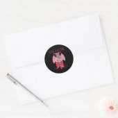 Sticker Rond Chat Baphomet Satanic Chèvre Chèvre Chèvre Chèvre (Enveloppe)