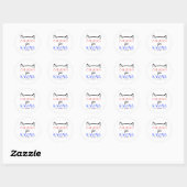 Sticker Rond Chat Ladies Pour Kamala (Feuille)