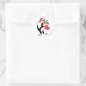 Sticker Rond Chat SYLVESTER™ avec stockage (Sac)