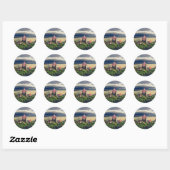 Sticker Rond château médiéval (Feuille)