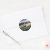 Sticker Rond château médiéval (Enveloppe)