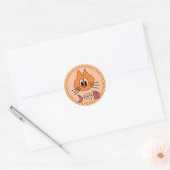 Sticker Rond Chaton (Enveloppe)