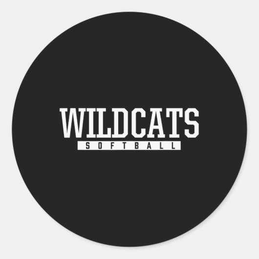 Sticker Rond Chatons sauvages du comté de Shelby Softll Hs (Devant)