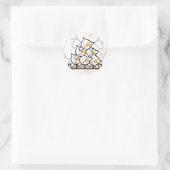 Sticker Rond Chats (Sac)