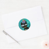 Sticker Rond Chats (Enveloppe)