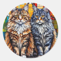 Chats Maine Coon Cadeau pour amateur de chats dodu