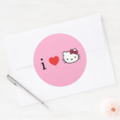 Sticker Rond Chatte (Enveloppe)