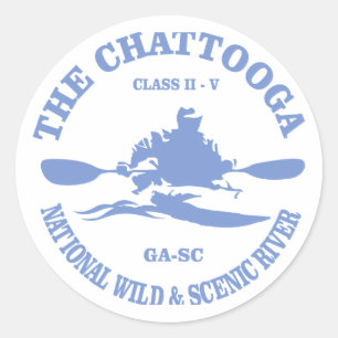 Sticker Rond Chattooga NWSR