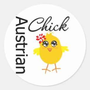 Sticker Rond Chaud autrichien
