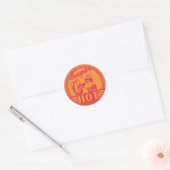 STICKER ROND CHAUD SUPERBE (Enveloppe)