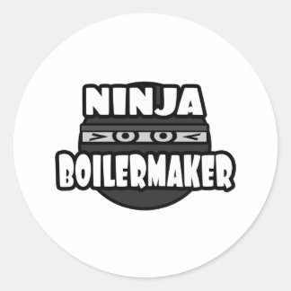 Sticker Rond Chaudière Ninja