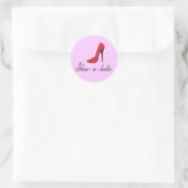 Sticker Rond Chaussure-un-holic (Sac)