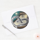 Sticker Rond ChaussureChaussurePoignée (Enveloppe)