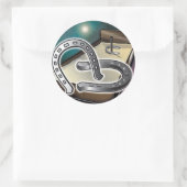 Sticker Rond ChaussureChaussurePoignée (Sac)