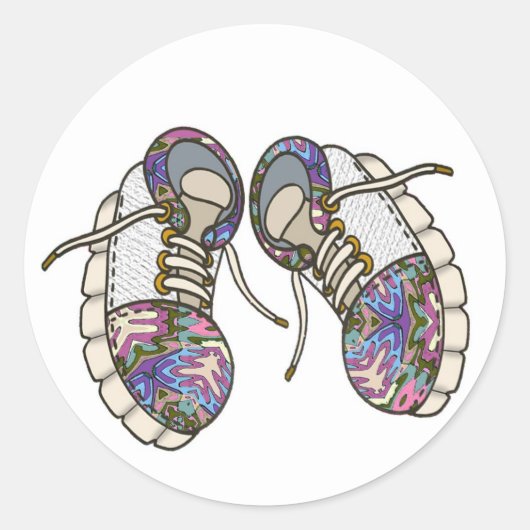 Sticker Rond Chaussures-01 (Devant)