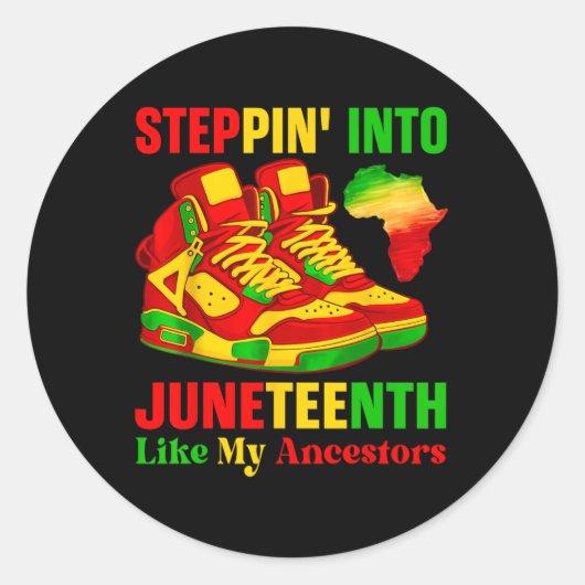 Sticker Rond Chaussures baskets Entrant Dans Le 11° Jeu Comme M (Devant)