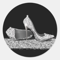 Chaussures haute talon Parties scintillant argent 
