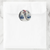 Sticker Rond chaussures holland (Sac)