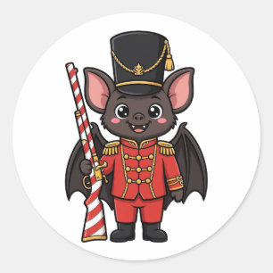 Sticker Rond Chauve-souris Casse-Noisette