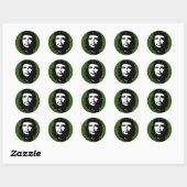 Sticker Rond Che Guevara Tag it Stickers! (Feuille)