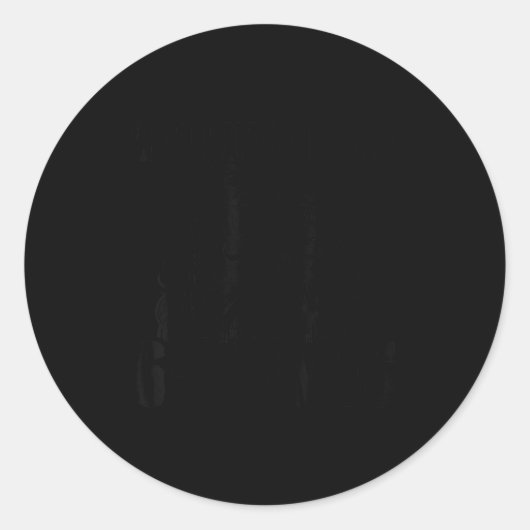 Sticker Rond Checking My List 6 7 Times Funny Santa Christmas (Devant)