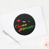 STICKER ROND CHEE HOO (Enveloppe)