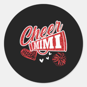 Sticker Rond Cheer Mimi Plus Grand Empreinte de léopard Ventila