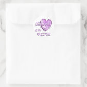 STICKER ROND CHEERLEADLEADING PASSION (Sac)