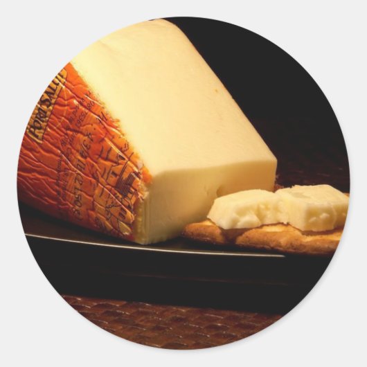 Sticker Rond Cheese de Port Salut (Devant)