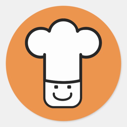 Sticker Rond Chef (Devant)
