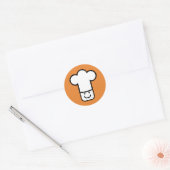 Sticker Rond Chef (Enveloppe)