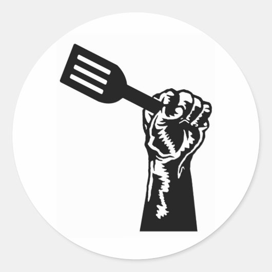 Sticker Rond Chef (Devant)