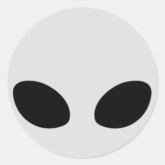 Sticker Rond Chef Alien (Devant)