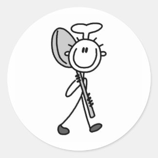 Sticker Rond Chef avec cuillère