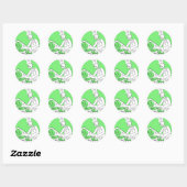 Sticker Rond Chef bio (Feuille)