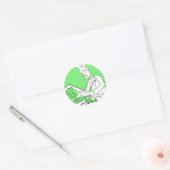 Sticker Rond Chef bio (Enveloppe)