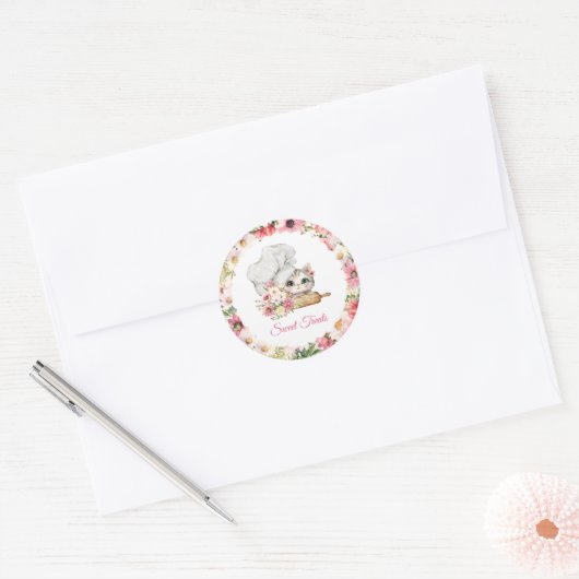 Sticker Rond Chef Kitten Bakery (Enveloppe)