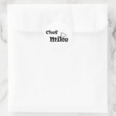 Sticker Rond Chef Mike (Sac)