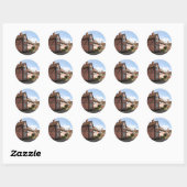 Sticker Rond Chelsworth (Feuille)