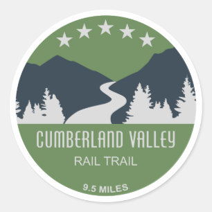 Sticker Rond Chemin de fer de la vallée de Cumberland