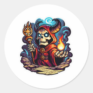 Sticker Rond Chemin de l'exil