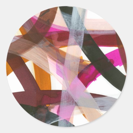 Sticker Rond Chemin II infini (Devant)