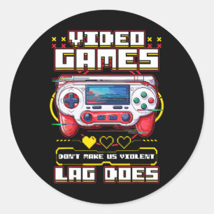 Sticker Rond Chemise De Jeu Gamer Chemises De Jeu Pour Hommes G