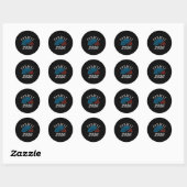 Sticker Rond Chemise Project 2026  (Feuille)
